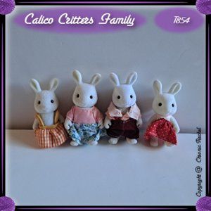 1985 Snow-Warren White Rabbit Family